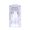 S45-1500P - Simply45® ProSeries Cat5e Unshielded Pass-Through RJ45 Modular Plugs with Cap45® 100 pc/Jar - Image 5
